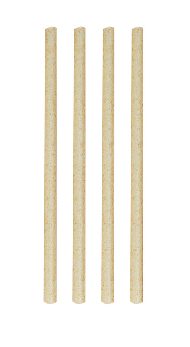 Sugar Cane Cocktail Straws, 14cm - Set of 50 - 14932