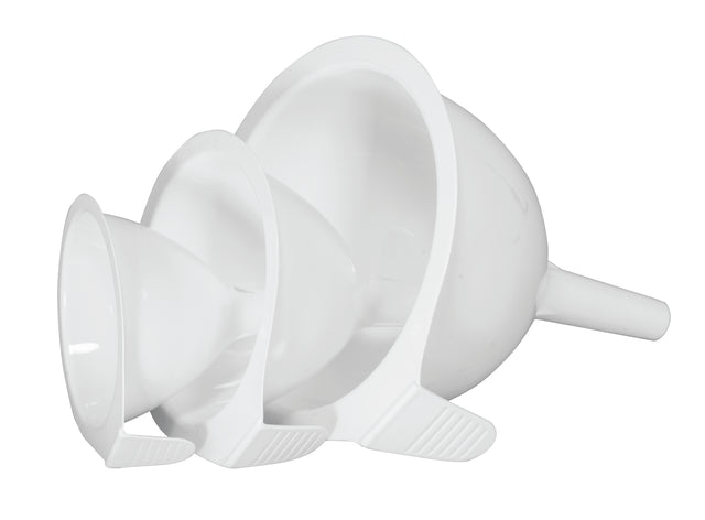 Plastic Funnels - 3 Piece Set - 15069