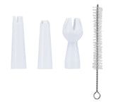 Cream Whipper Spare Part Set - Gas Cover, 3 Nozzles and Cleaning Brush - 15099