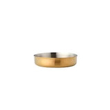 MINI-08295 - Miniature Pan Deep W O Hdl Brushed Brass (Sold in sets of 6)