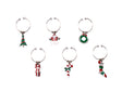 Wine Charms -  Enamelled Christmas - 15123