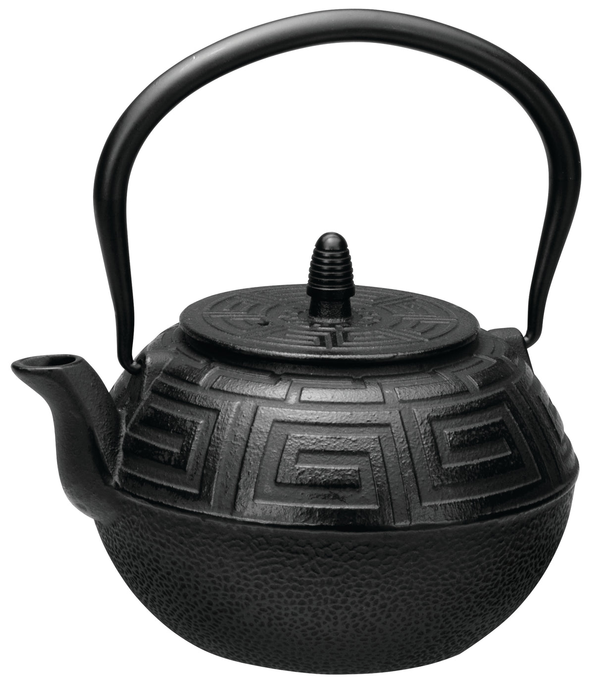 Majestic Cast Iron Teapot, 1.2 Litres - Black - 15186