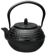 Majestic Cast Iron Teapot, 1.2 Litres - Black - 15186