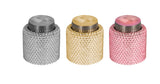 Luxe Champagne Stopper - CDU of 15 (5 x Gold, 5 x Silver, 5 x Pink) - 15254
