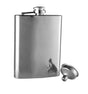 Classic Hip Flask with Funnel - Polished - 15266