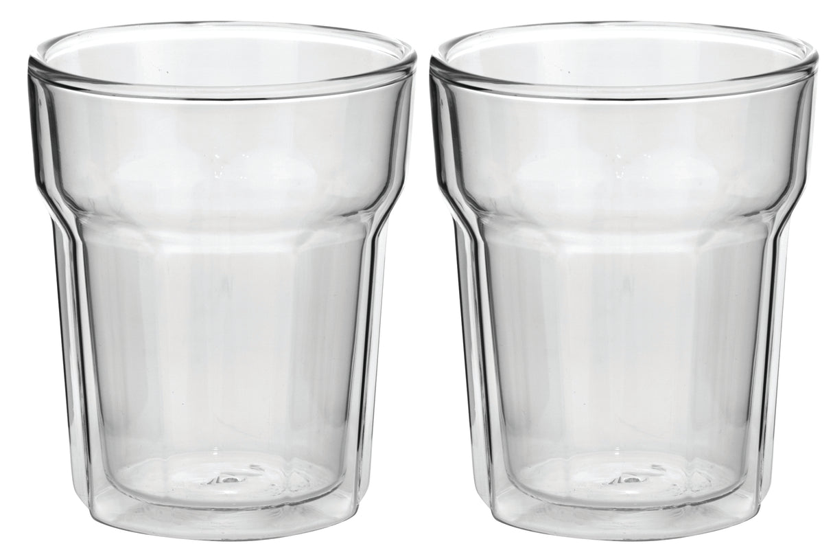 Nove Double Wall Glass - Set of 2, 250ml - 15404
