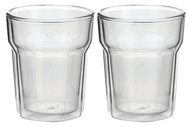 Nove Double Wall Glass - Set of 2, 250ml - 15404