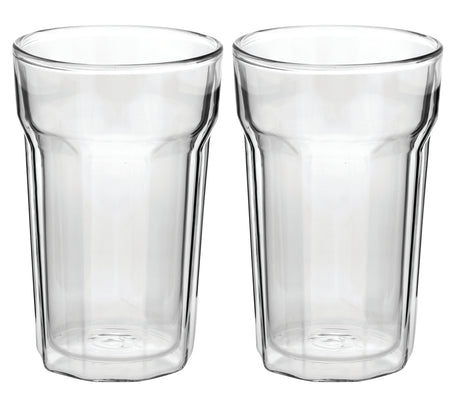 Nove Double Wall Glass - Set of 2, 375ml - 15405