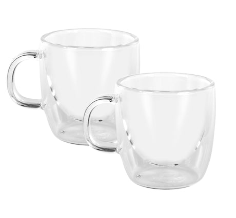 Caffe Manico Double Wall Glass - Set of 2, 150ml - 15411