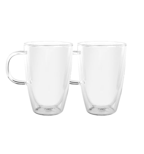Caffe Manico Double Wall Glass - Set of 2, 350ml - 15414