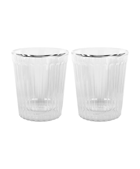 Rigato Double Wall Glass - Set of 2, 80ml - 15421