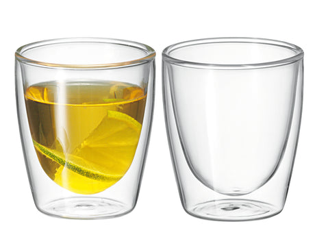 Caffe Double Wall Glass - Set of 2, 150ml - 15523