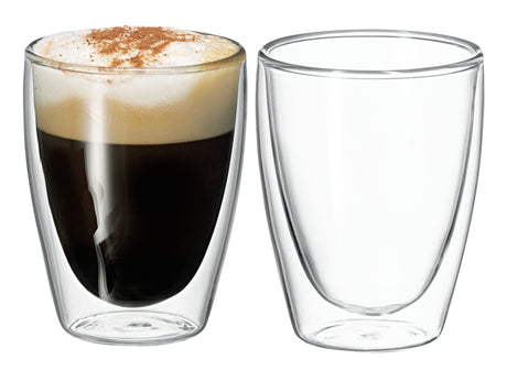 Caffe Double Wall Glass - Set of 2, 250ml - 15524