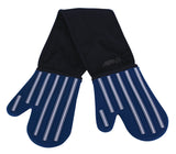Silicone Double Oven Gloves - Butcher Stripe - 16582