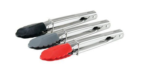 Mini Tong with Silicone Tip - CDU of 18 (6 x Black / 6 x Grey / 6 X Red) - 16639