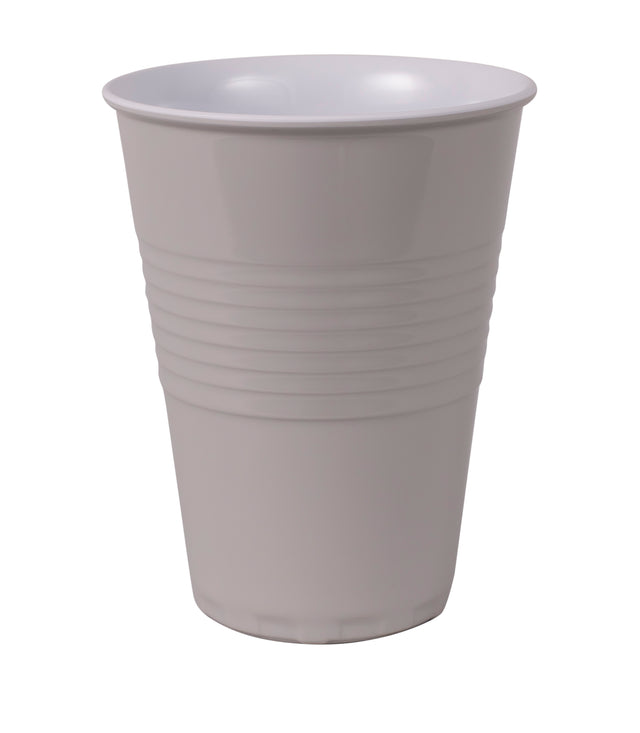 Miami Melamine Two Tone Cup - Dusty Grey - 16729