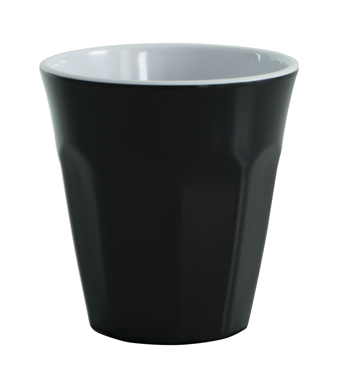 Café Melamine Two Tone Cup - Black - 16742