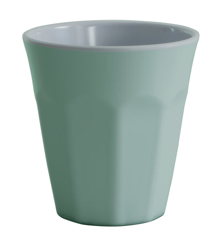 Café Melamine Two Tone Cup - Duck Egg Blue - 16743