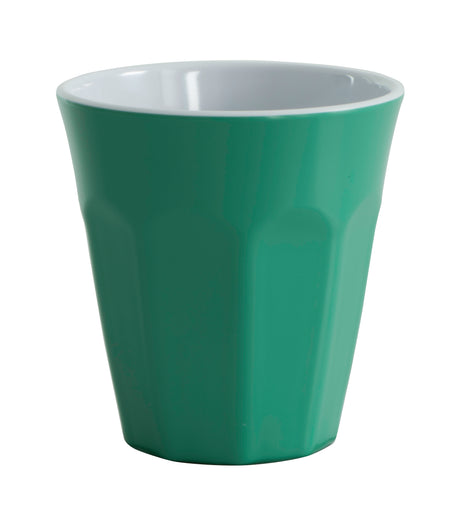 Café Melamine Two Tone Cup - Forest Green - 16744