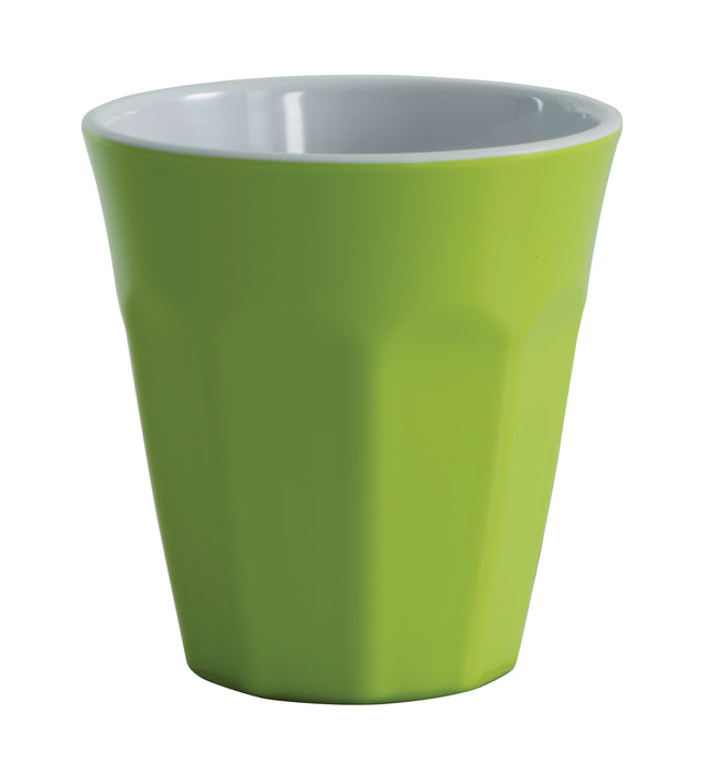 Café Melamine Two Tone Cup - Lime Green - 16746