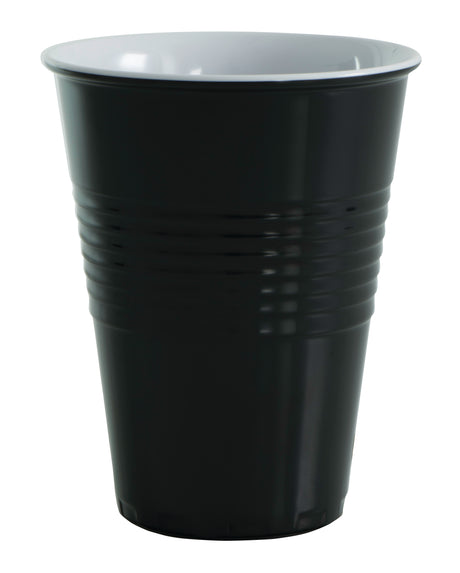 Miami Melamine Two Tone Cup - Black - 16753