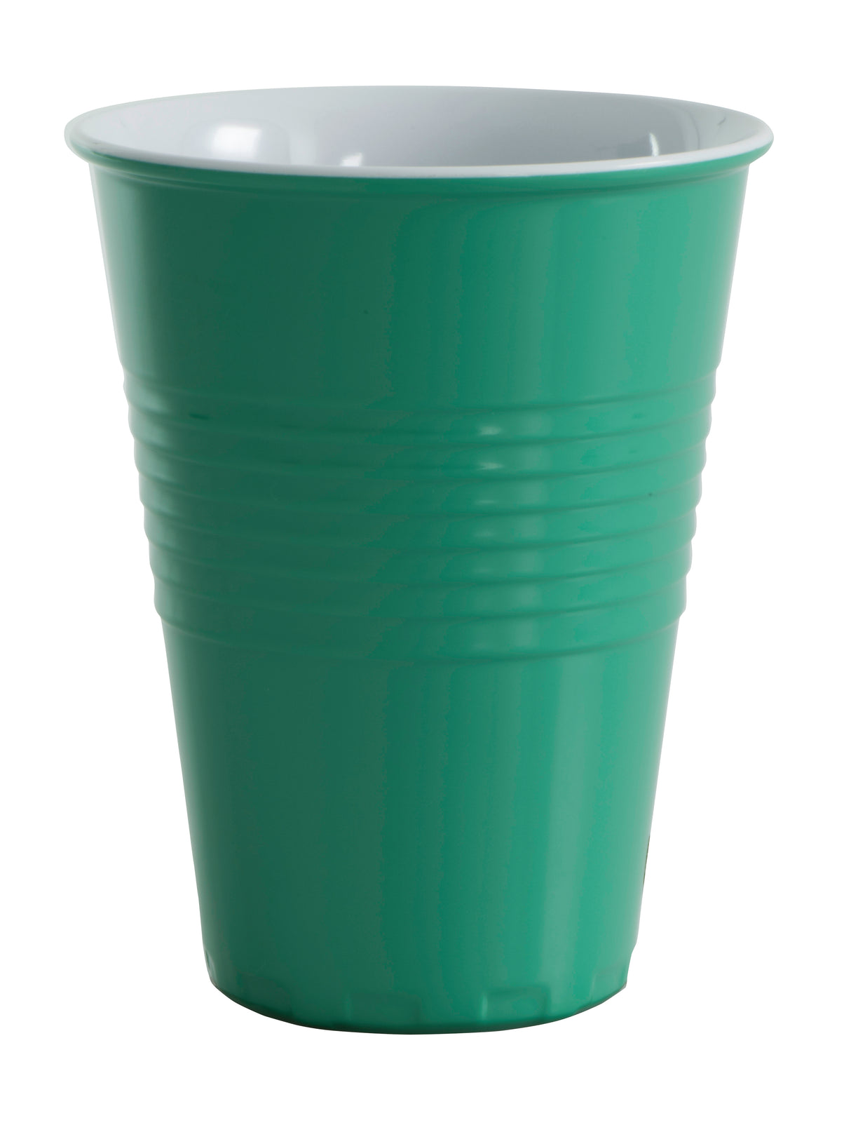 Miami Melamine Two Tone Cup - Forest Green - 16755