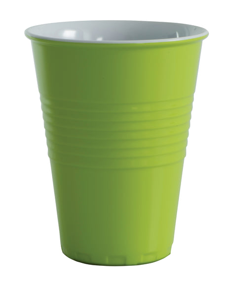 Miami Melamine Two Tone Cup - Lime Green - 16757