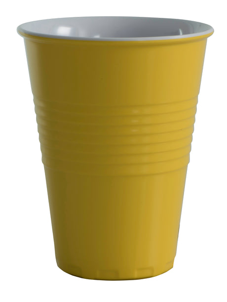 Miami Melamine Two Tone Cup - Yellow - 16762
