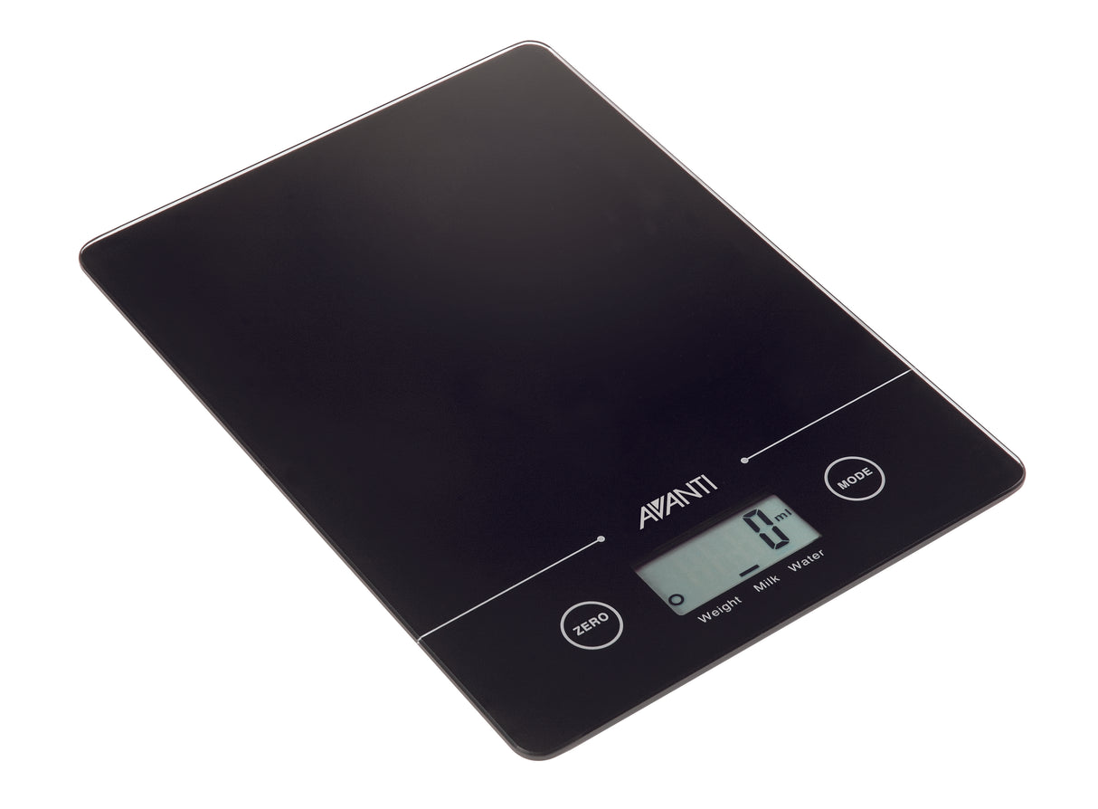 Compact Digital Kitchen Scale - Black - 16845