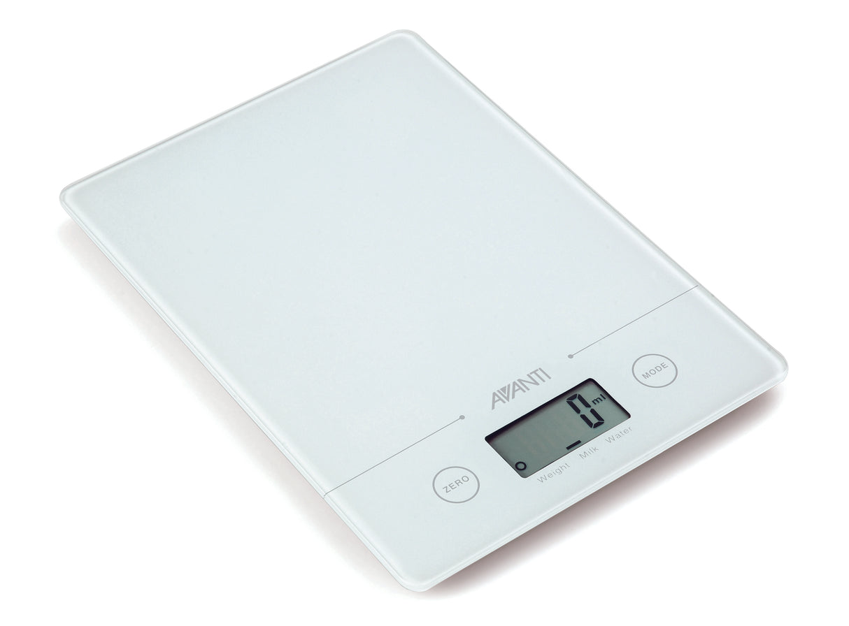 Compact Digital Kitchen Scale - White - 16846