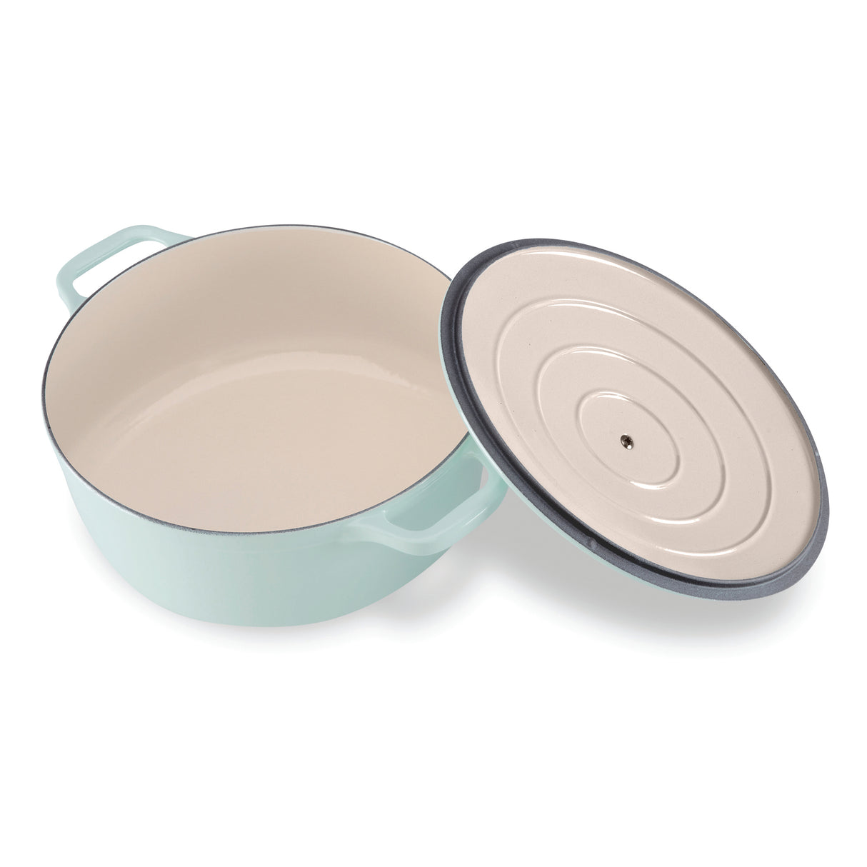 Round French Oven 20cm/2.5 Litre Duck Egg Blue - 19160 (4)
