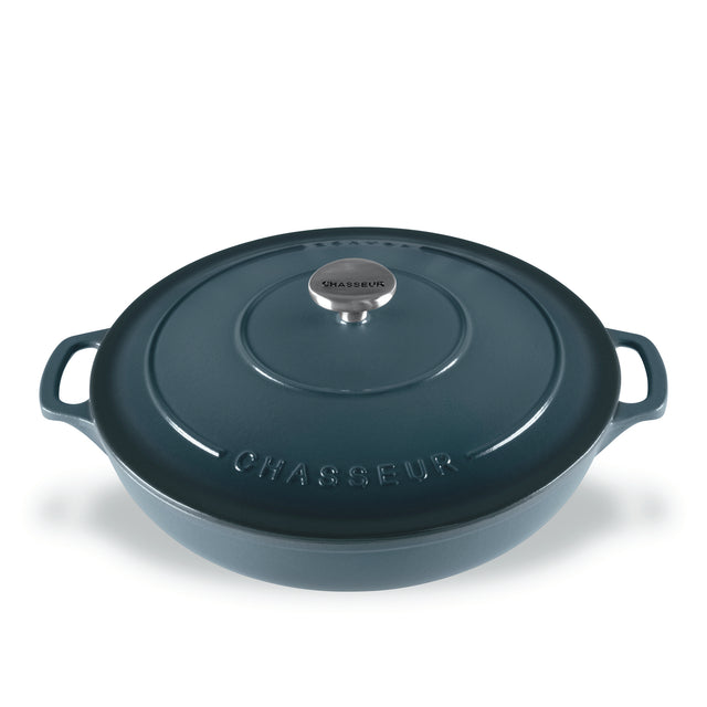 Round Casserole 30cm/2.5 Litre Liquorice Blue - 19931