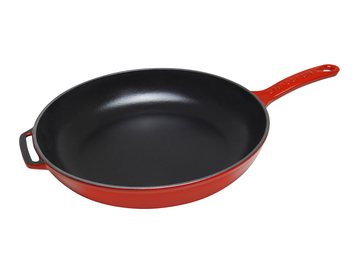 Fry Pan with Cast Handle 28cm Federation Red - 19960