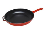 Fry Pan with Cast Handle 28cm Federation Red - 19960
