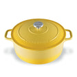 Round French Oven 24cm/4 Litre Lemon Yellow - 19963