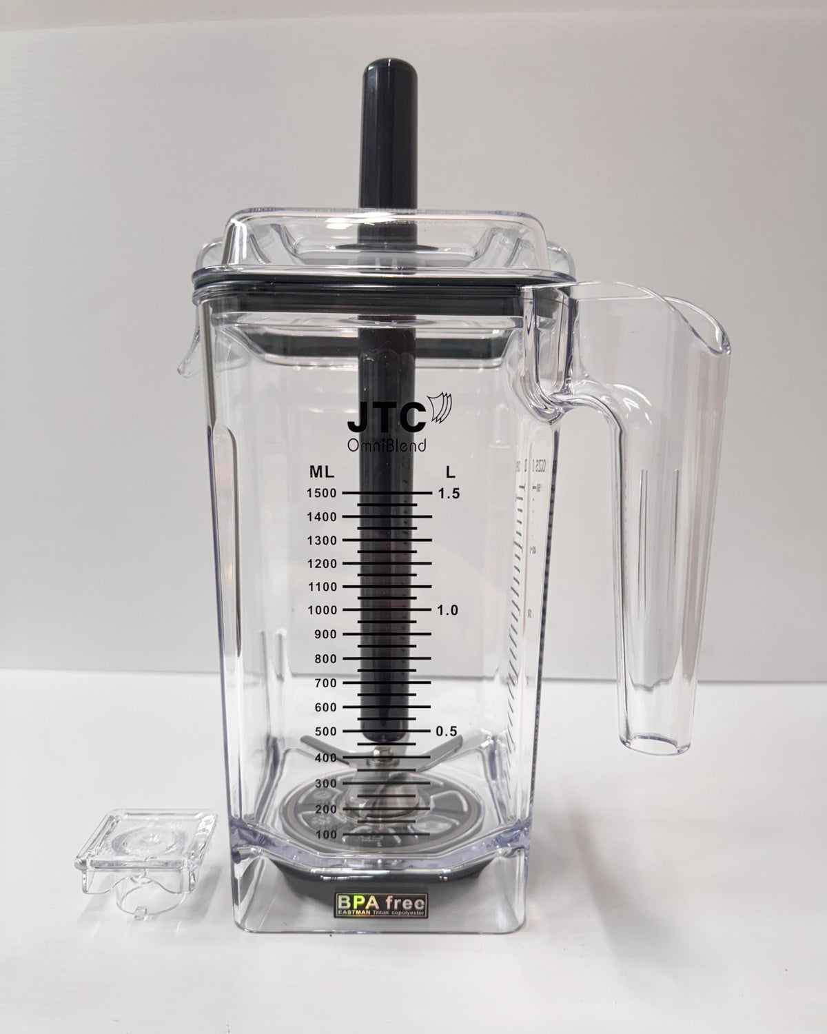 JTC OmniBlend D Jug 1.5 Litre Sqaure Base with Tamper Rod