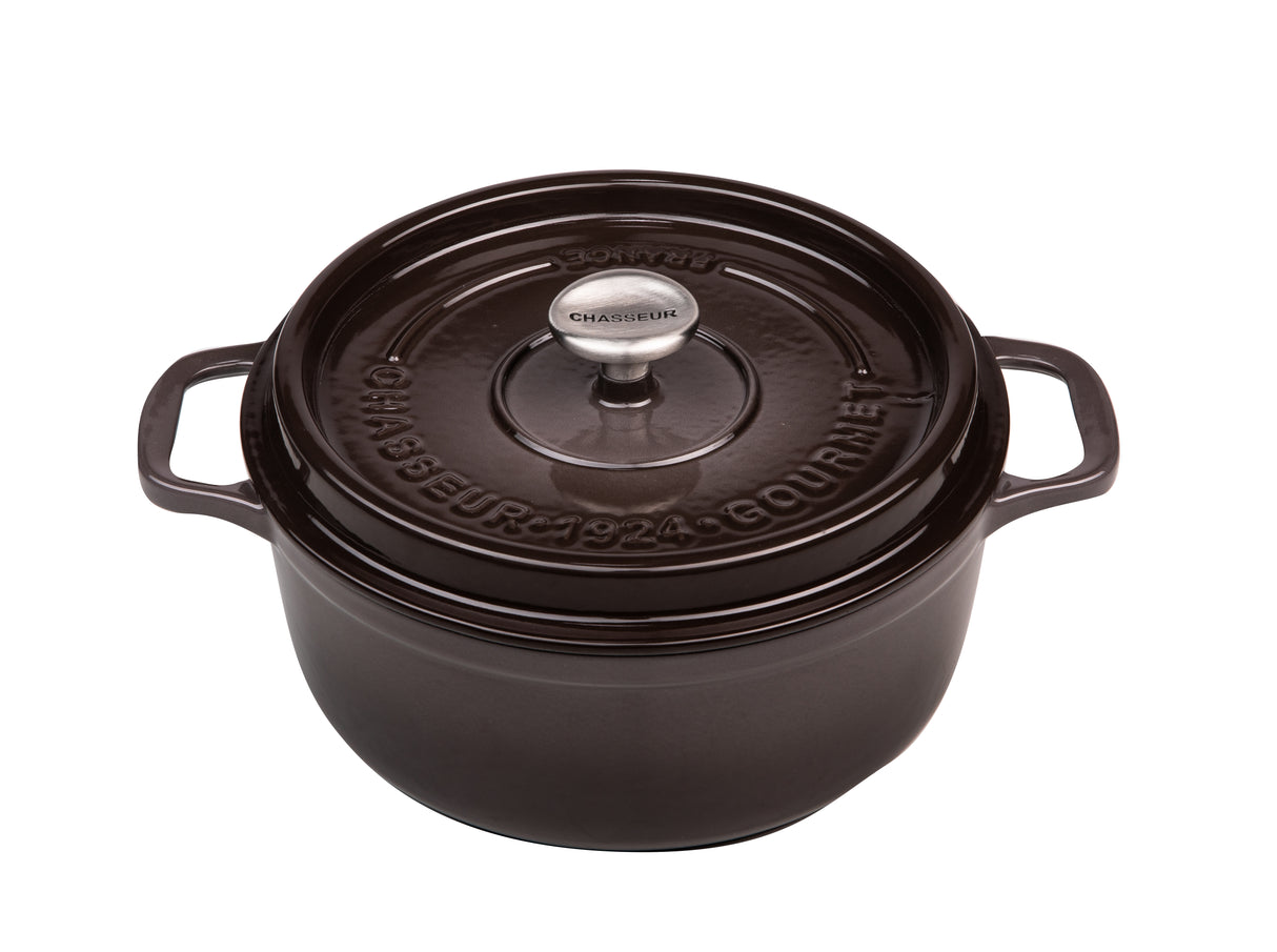 Gourmet Round French Oven 28cm/6.1 Litre Storm Grey - 20033
