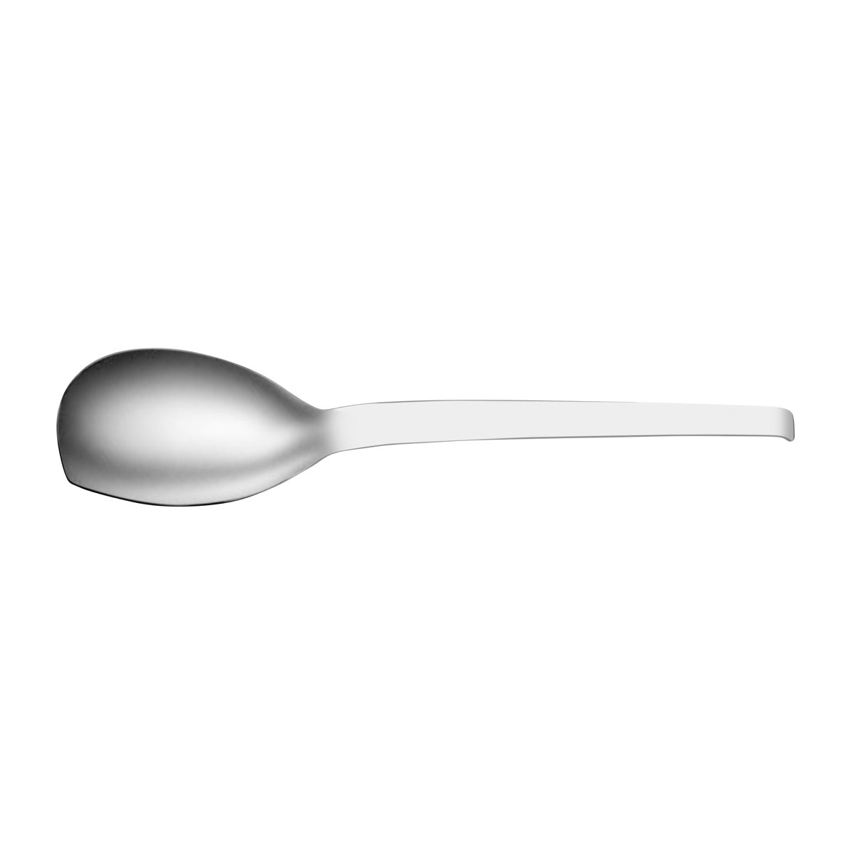 Tablekraft Impulse Mirror Serving Spoon with Hole Large, 18/10, 255x55mm (Set of 6) (Set of 6)