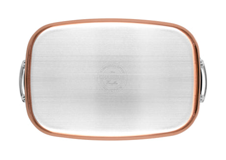 Escoffier Induction Roasting Pan with Rack 35x26cm - 20052 (2)