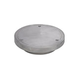3monkeez FW-200VCO-150-304 200mm Round Vinyl Clear Out I 304 Grade Stainless Steel