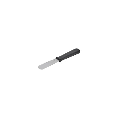 20410 - Chef Inox Black Handle Spatula Pallet Knife | Sets of 12 Stainless Steel Bulk Cafe Bakery