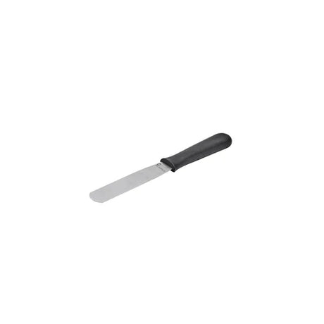 20410 - Chef Inox Black Handle Spatula Pallet Knife | Sets of 12 Stainless Steel Bulk Cafe Bakery