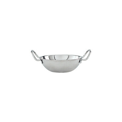 Trenton 18/8 Stainless Steel Kadai Bowl & Mini Wok Serving Pan Collection