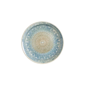 206305 - Bonna Rivus Ethnic Round Coupe Plate (Sold in set)