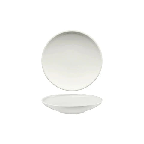 Schonwald Shiro Round Plate Deep Coupe White (Sold in sets of 6)