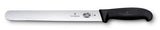 Slicing Knife, Round Plain 25cm - Black
