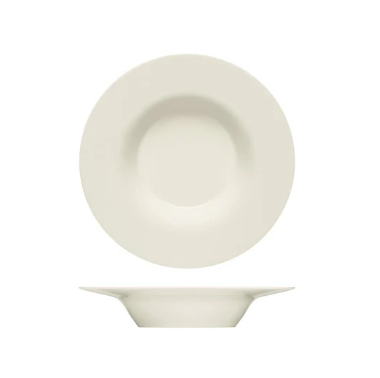 Bauscher Purity Round Plate W Rim Relief (Sold in sets of 6)