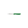 Paring Knife Green Handle-100Mm | Serrated