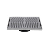 3monkeez FW-250S-304 250mm Square Floor Waste I 304 Grade Stainless Steel