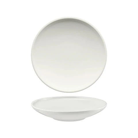 Schonwald Shiro Round Plate Deep Coupe White (Sold in sets of 6)